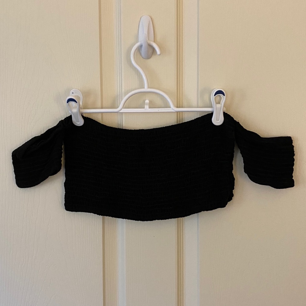 American Threads Crop Top
